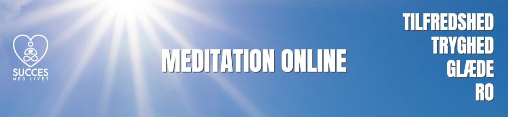 Meditation Online Tilmelding